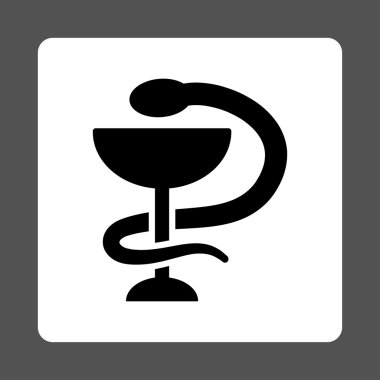 Yılan Kupası yuvarlak kare düğme