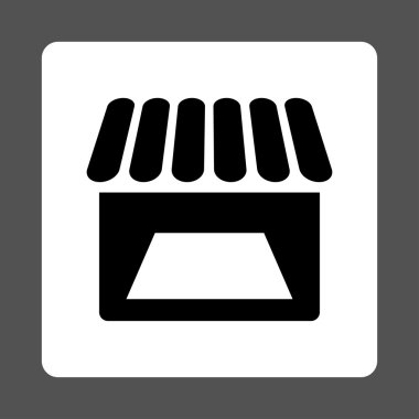 Yuvarlatılmış Kare düğme depolamak