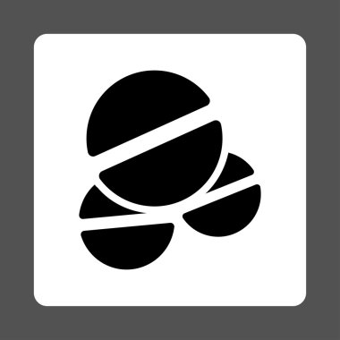 Tablet yuvarlak kare düğme