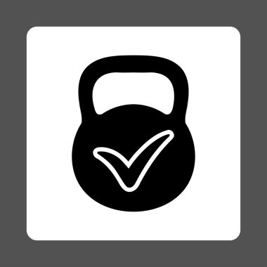 Geçerli toplu yuvarlak kare düğme