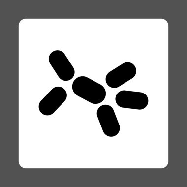 Basiller yuvarlak kare düğme