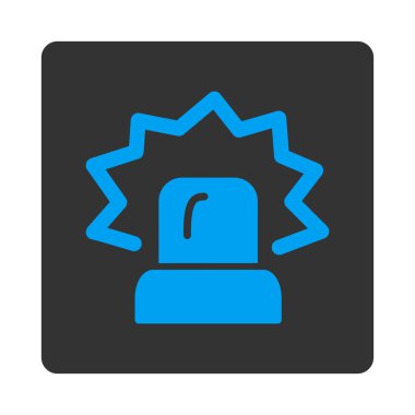 Sinyal yuvarlak kare düğme