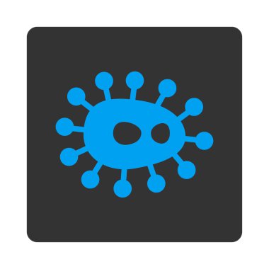 Bacilla yuvarlak kare düğme