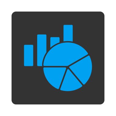 Kare düğme grafikleri yuvarlak