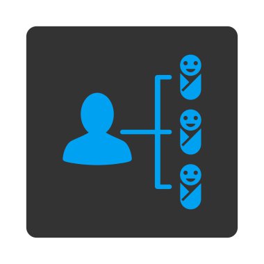 Çocuk Linkler yuvarlak kare düğme