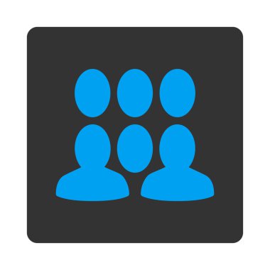 Personel yuvarlak kare düğme