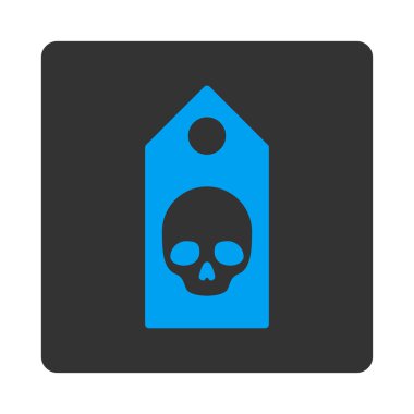 Ölüm kupon yuvarlak kare düğme