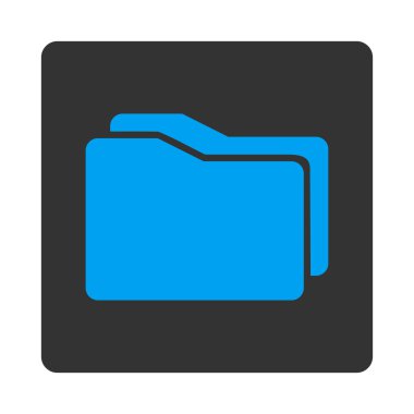 Klasörleri yuvarlak kare düğme