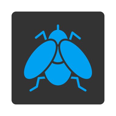 Yuvarlak Uçan Kare Düğmesi