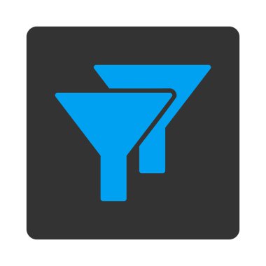 Filtreleri yuvarlak kare düğme