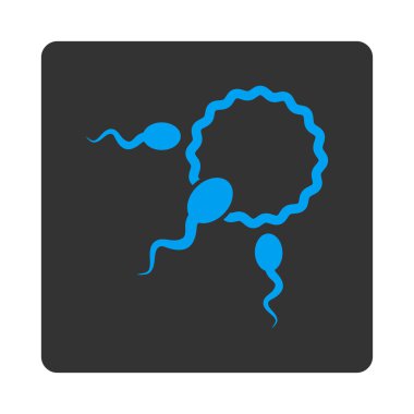 Döllenme Yuvarlak Kare Düğmesi