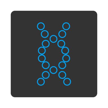 DNA yuvarlak kare düğme