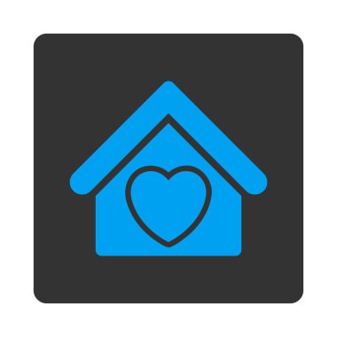 Darülaceze yuvarlak kare düğme