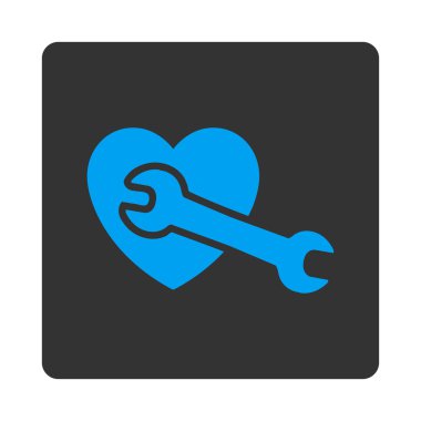 Kalp Cerrahisi Yuvarlak Kare Düğmesi