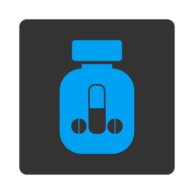 Adam tıp yuvarlak kare düğme