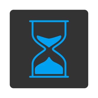 Kum Saati Yuvarlak Kare Düğmesi