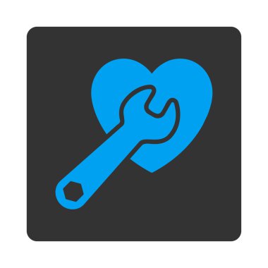 Kalp Cerrahisi Yuvarlak Kare Düğmesi