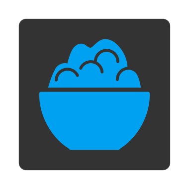 Porriage yuvarlak kare düğme