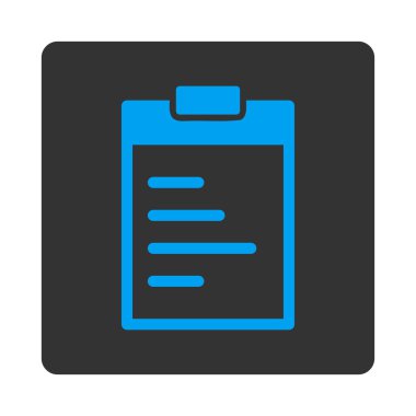 Pad Metni Yuvarlak Kare Düğmesi