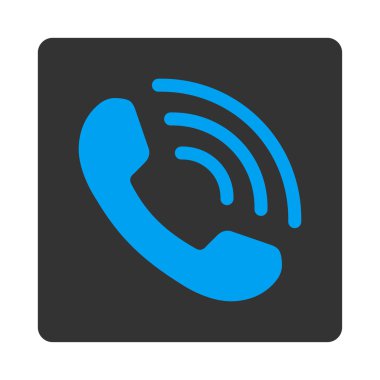 Telefon Çağrısı Yuvarlak Kare Düğmesi