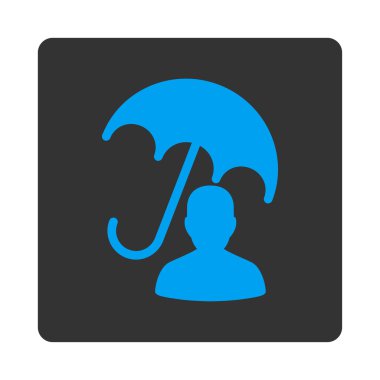 Hasta bakımı yuvarlak kare düğme