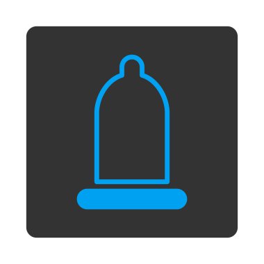 Koruyucu yuvarlak kare düğme