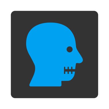 Dikili ağız yuvarlak kare düğme