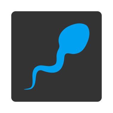 Sperm yuvarlak kare düğme
