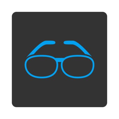 Gözlük yuvarlak kare düğme