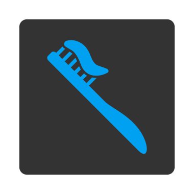 Diş fırçası yuvarlak kare düğme