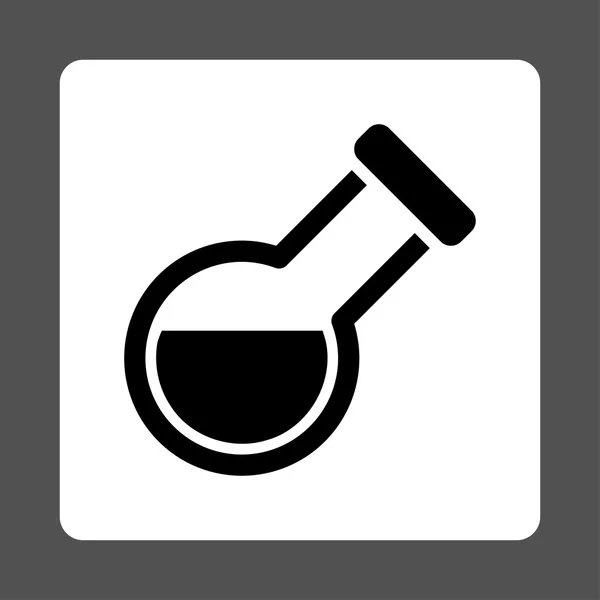 Flask округлі квадратних кнопки — стоковий вектор