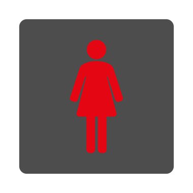 Kız yuvarlak kare düğme