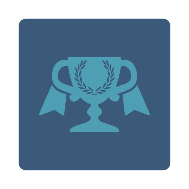 Ödül Kupası yuvarlatılmış kare düğme