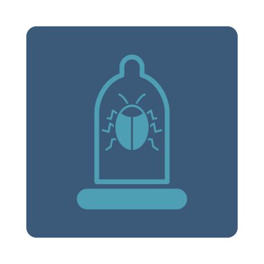 Böcek Koruma Yuvarlak Kare Düğmesi