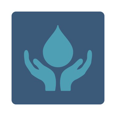 Kan Vakfı Yuvarlak Kare Düğmesi