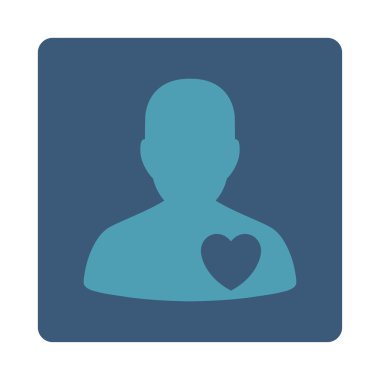 Kardiyoloji İstemcisi Yuvarlak Kare Düğmesi