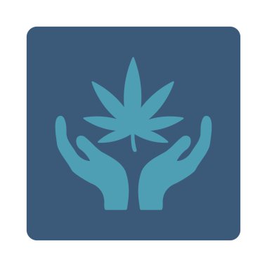 Pharmacy Care Rounded Square Button