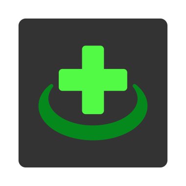 Tıbbi topluluk düz düğme