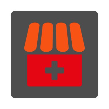 Uyuşturucu dükkanı düz düğme