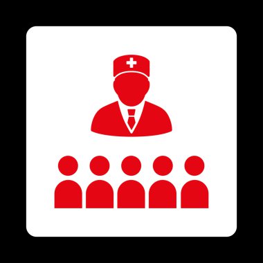 Tıbbi sınıf düz düğmesini