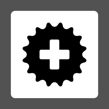 Ayrıca damga düz düğmesi