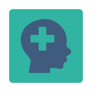 Baş Tıp düz düğme