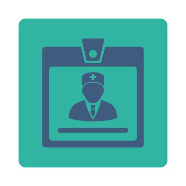 Doktor rozet düz düğme