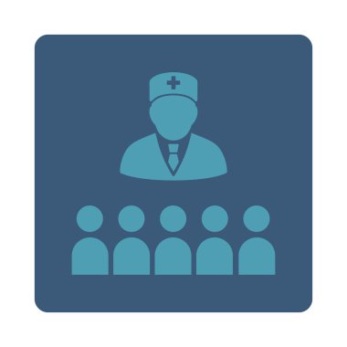 Tıbbi sınıf düz düğmesini