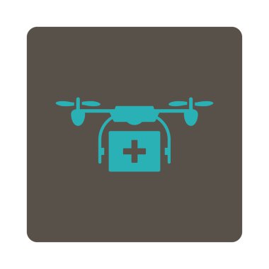 Tıbbi Nanocopter sevk irsaliyesi düz düğme