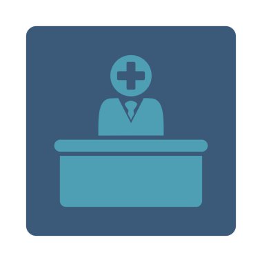 Tıbbi Bürokrat Düz Düğme