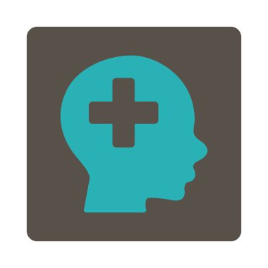 Baş Tıp düz düğme