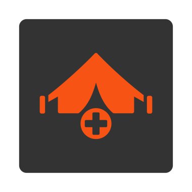 Field Hastanesi Düz Düğmesi