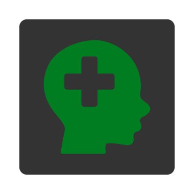 Baş Tıp düz düğme