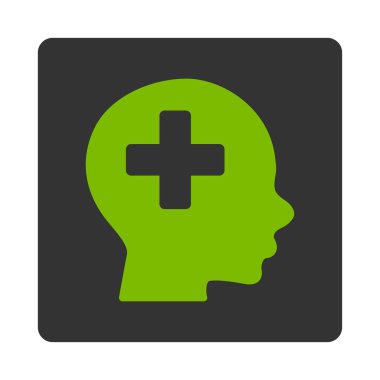 Baş Tıp düz düğme